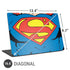 DC Comics Superman Vintage Chest Universal Laptop 16.6in (13.4 x 9.7in) Skin